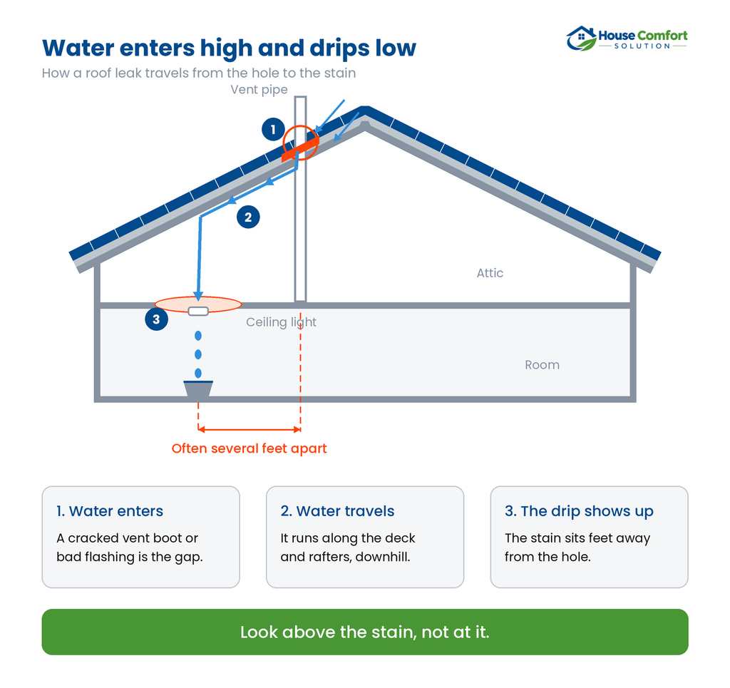 image - housecomfortsolution.com Water Travel Before It Drips